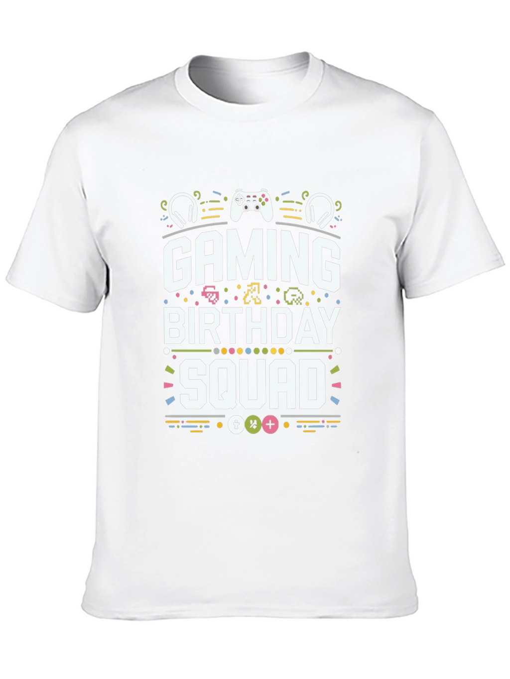 Gaming Birthday Squad Tee - Gamer Party T-Shirt