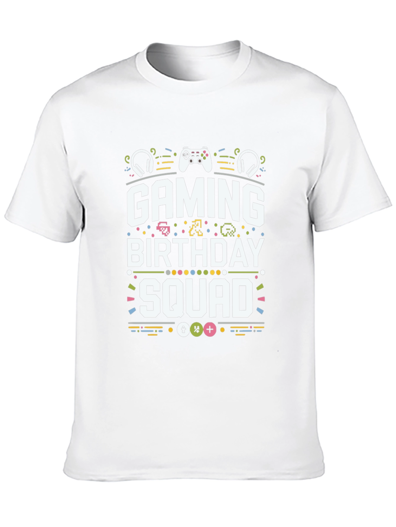 Gaming Birthday Squad Tee - Gamer Party T-Shirt