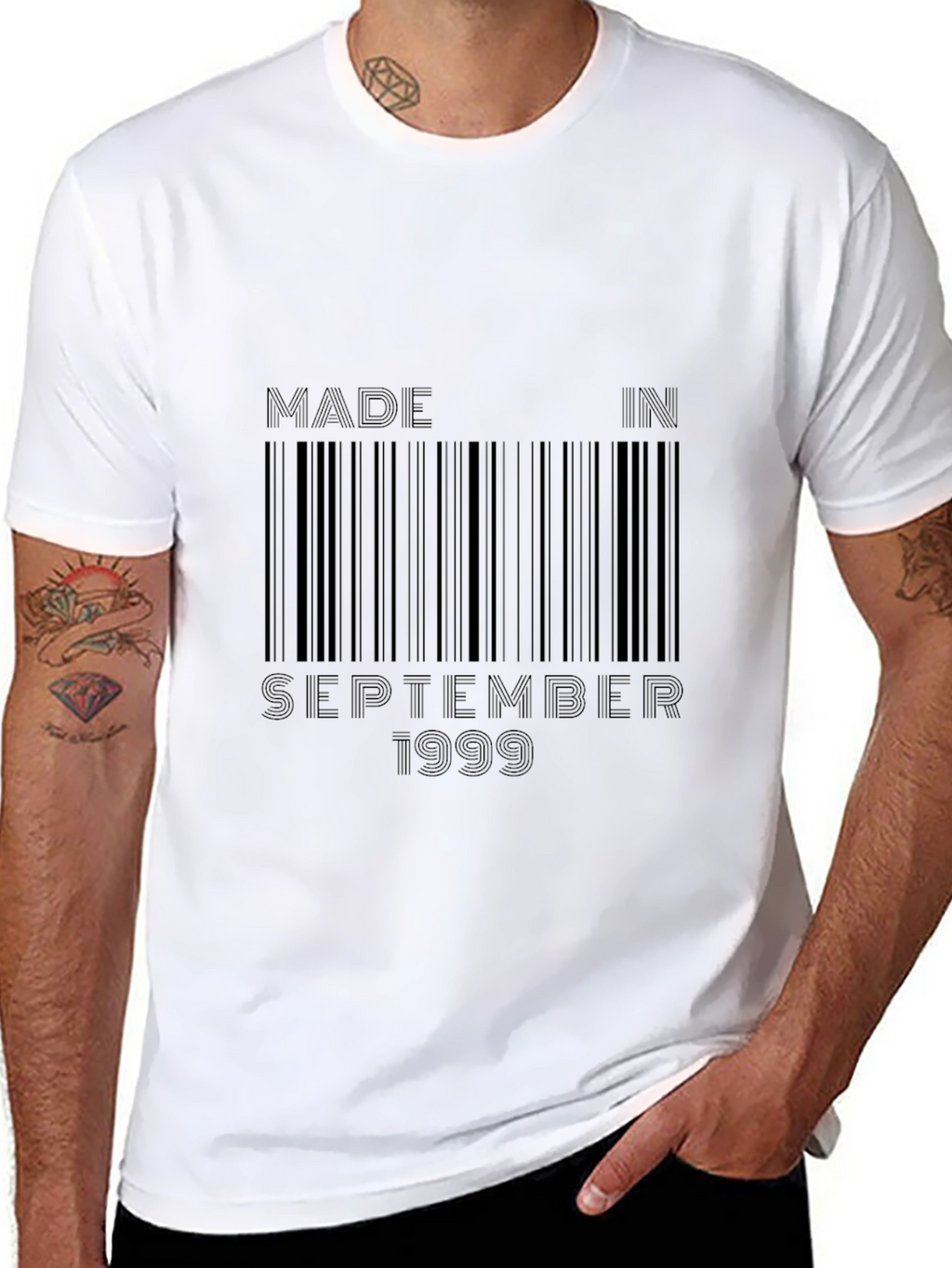Made in September 1999 Barcode T-Shirt