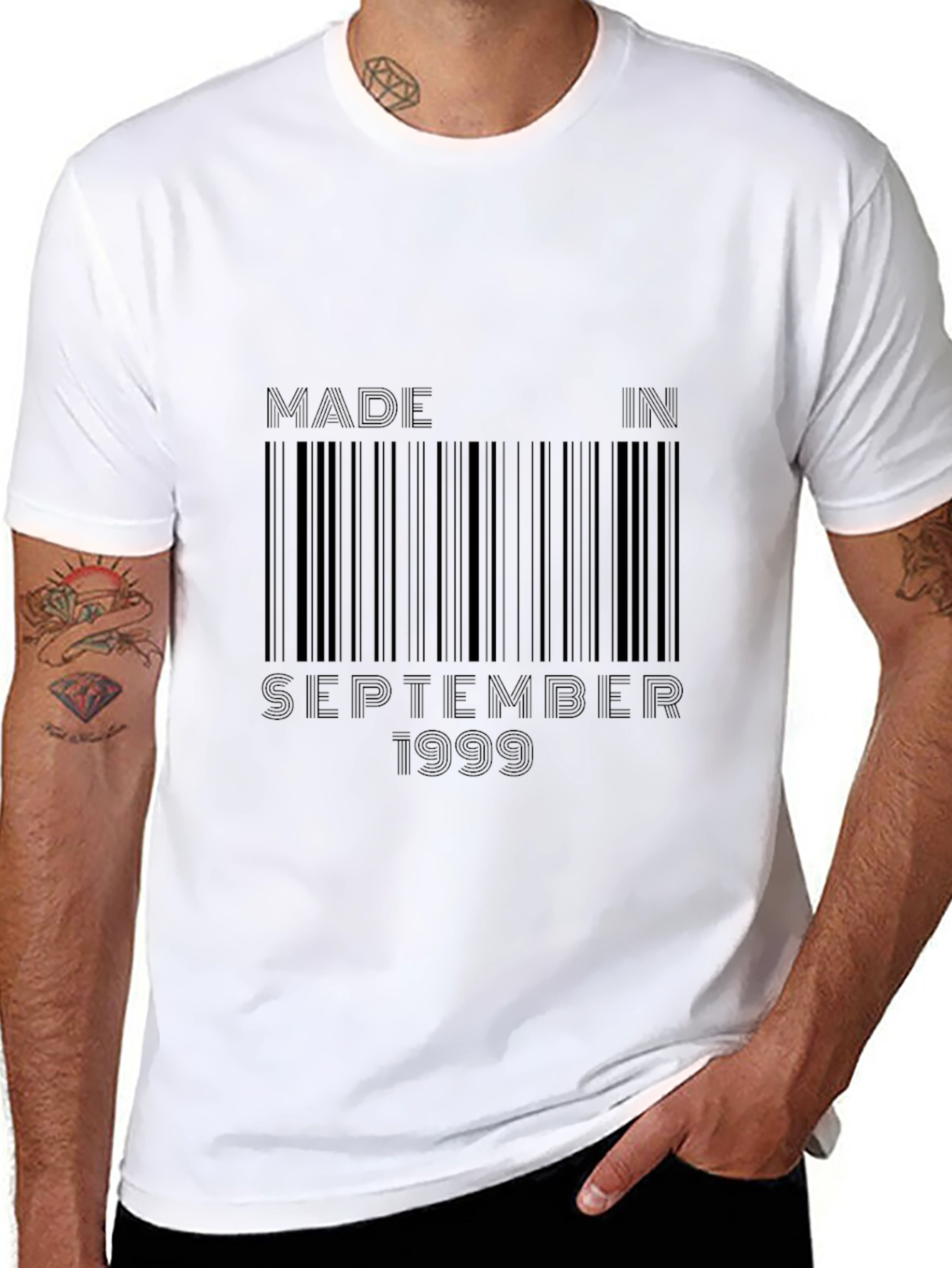 Made in September 1999 Barcode T-Shirt