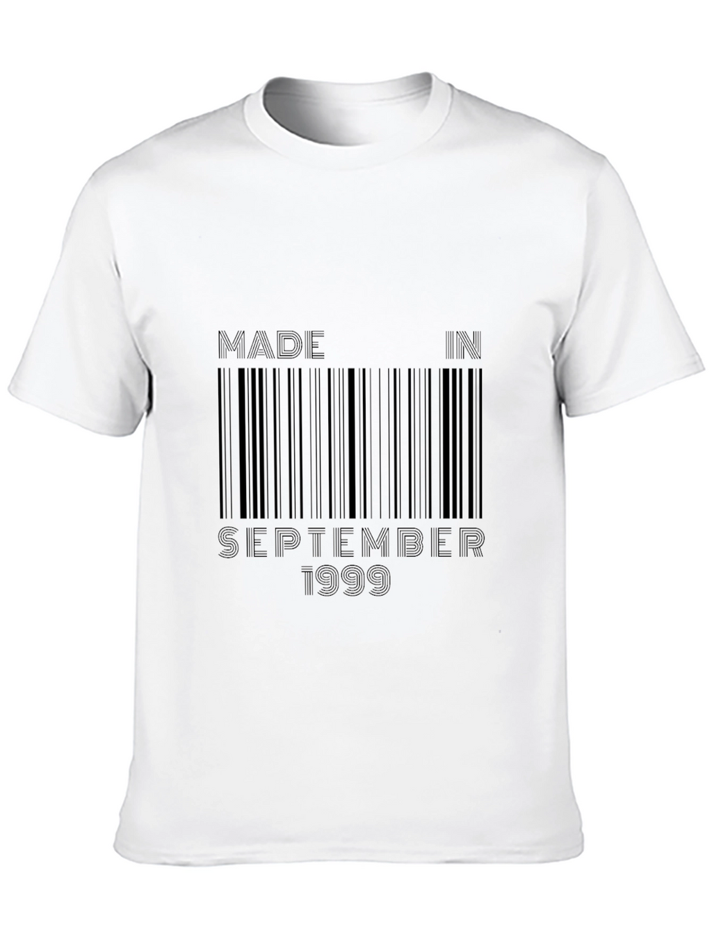Made in September 1999 Barcode T-Shirt