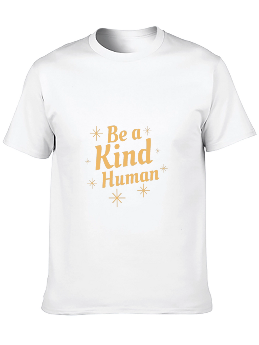 Be a Kind Human Black Graphic T-Shirt