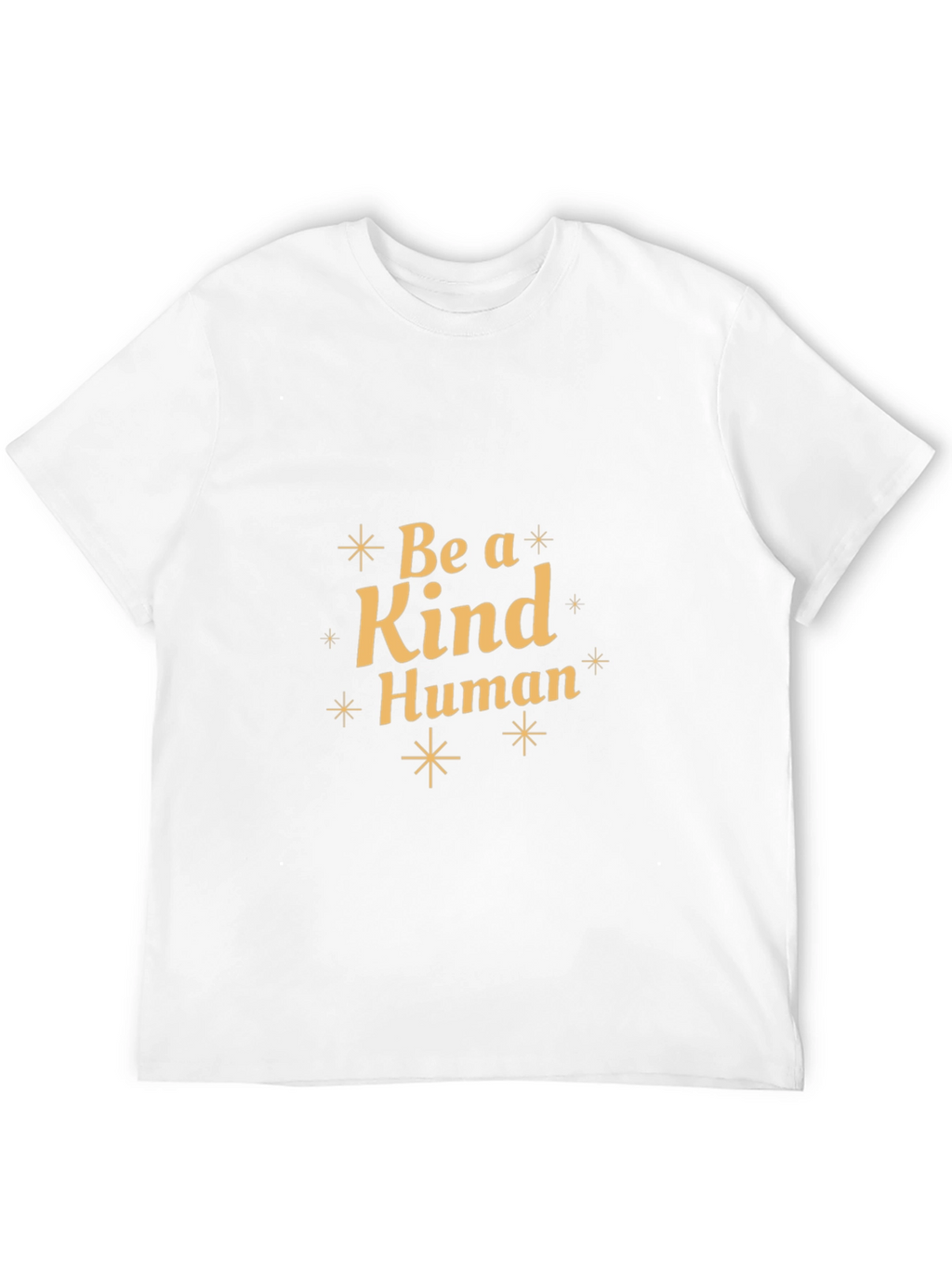 Be a Kind Human Black Graphic T-Shirt