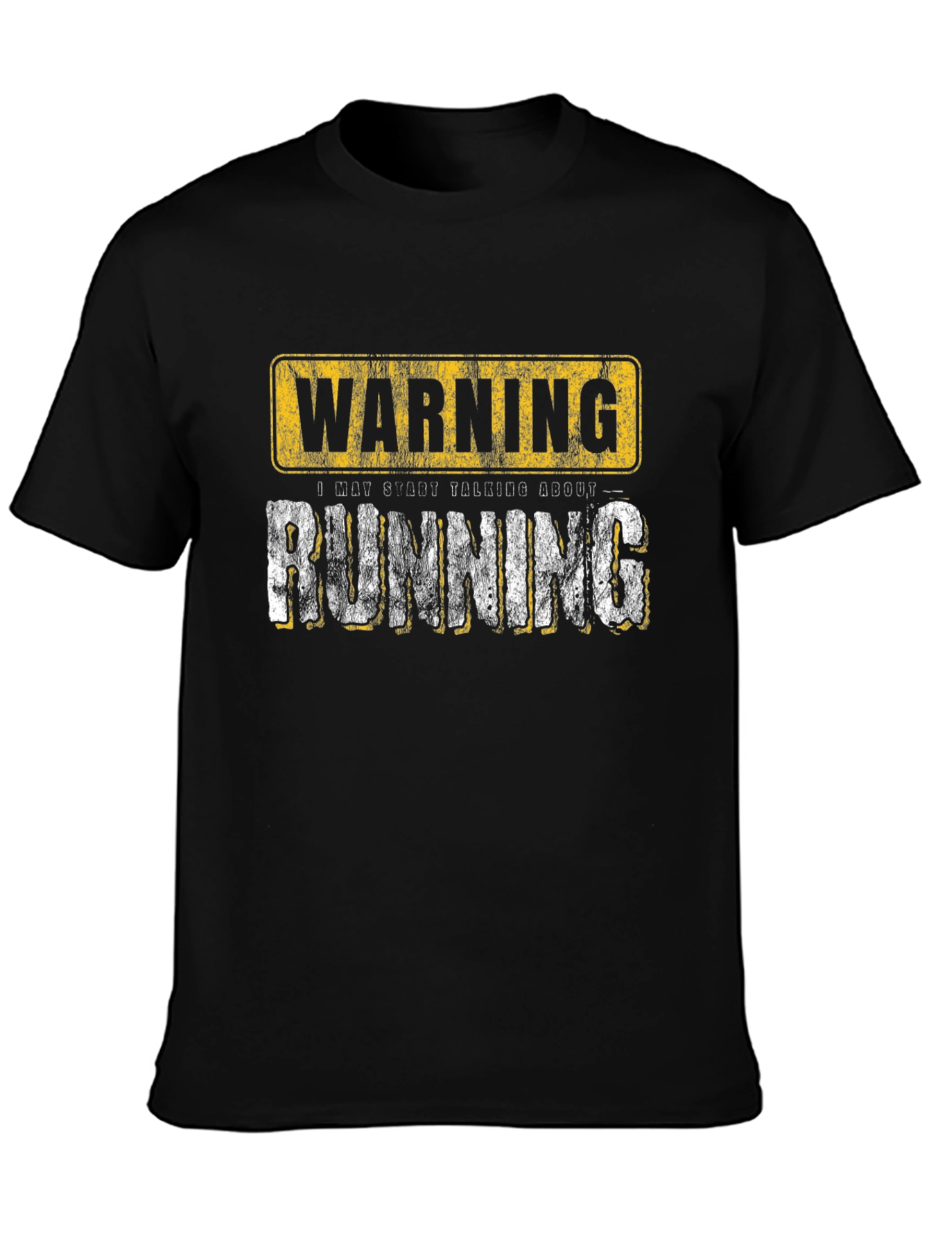 Warning Running Graphic T-Shirt
