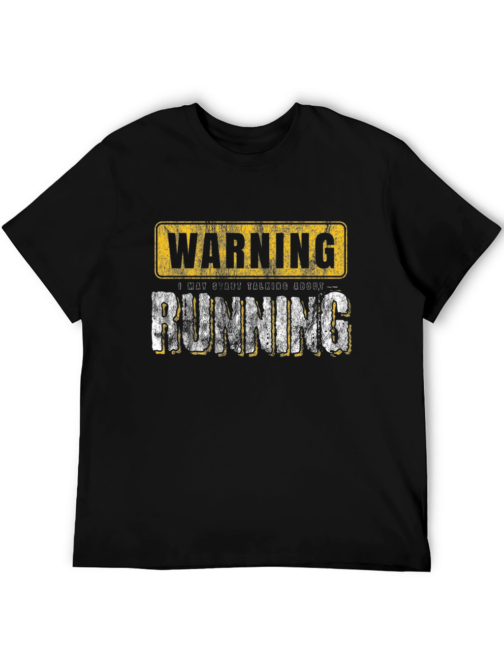 Warning Running Graphic T-Shirt