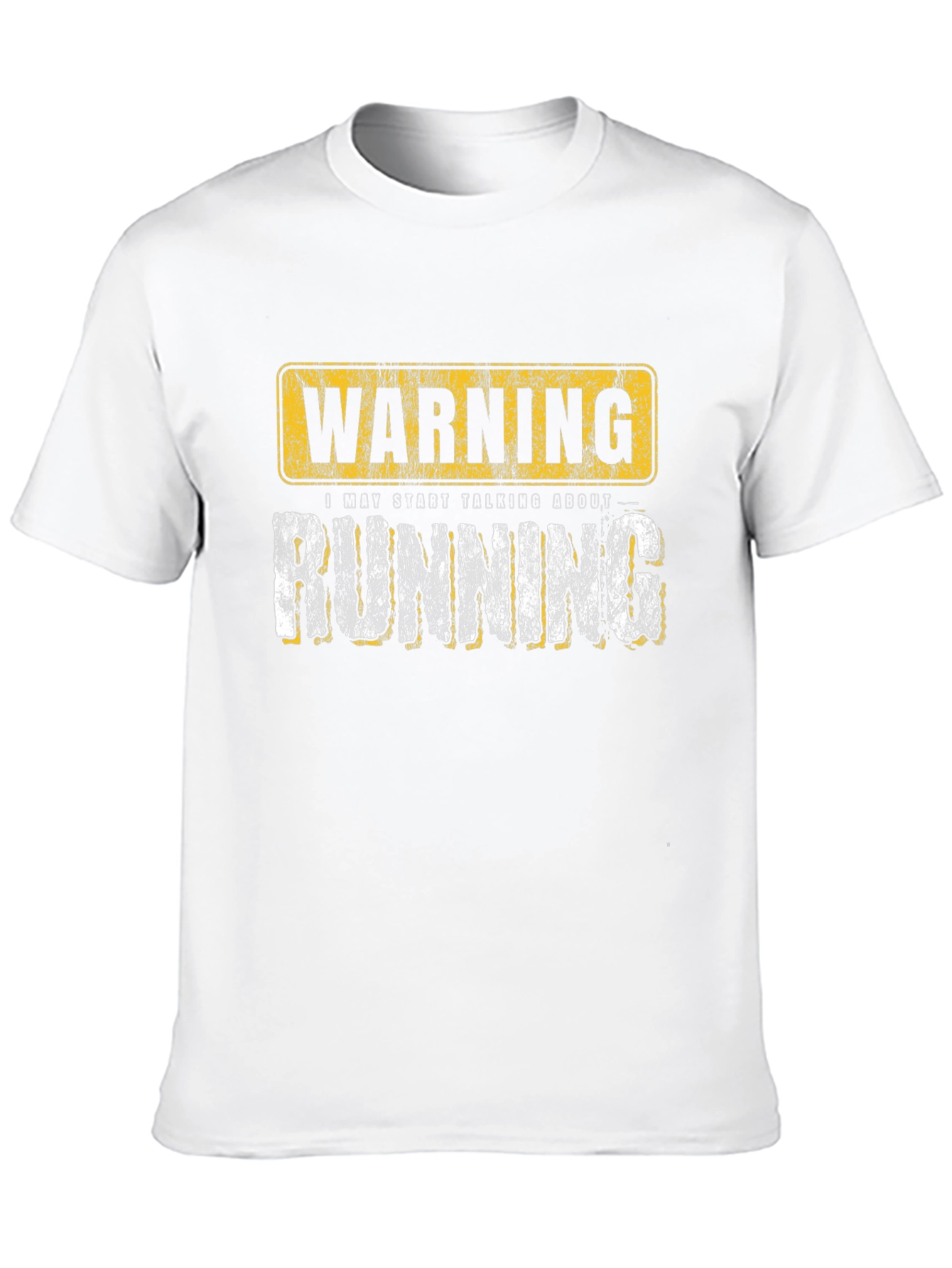 Warning Running Graphic T-Shirt