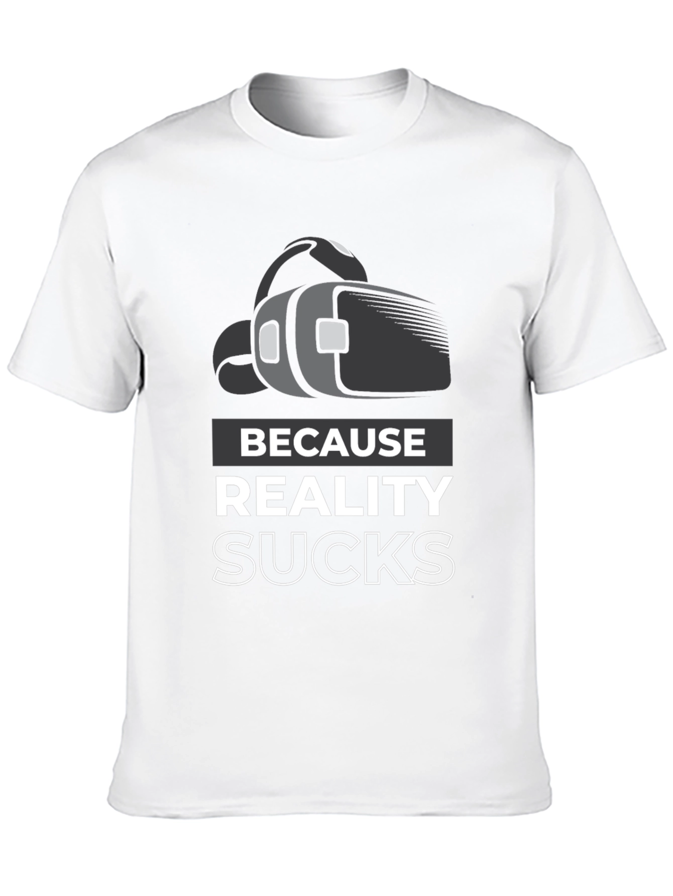 Reality Sucks VR T-Shirt - Gamer Tee