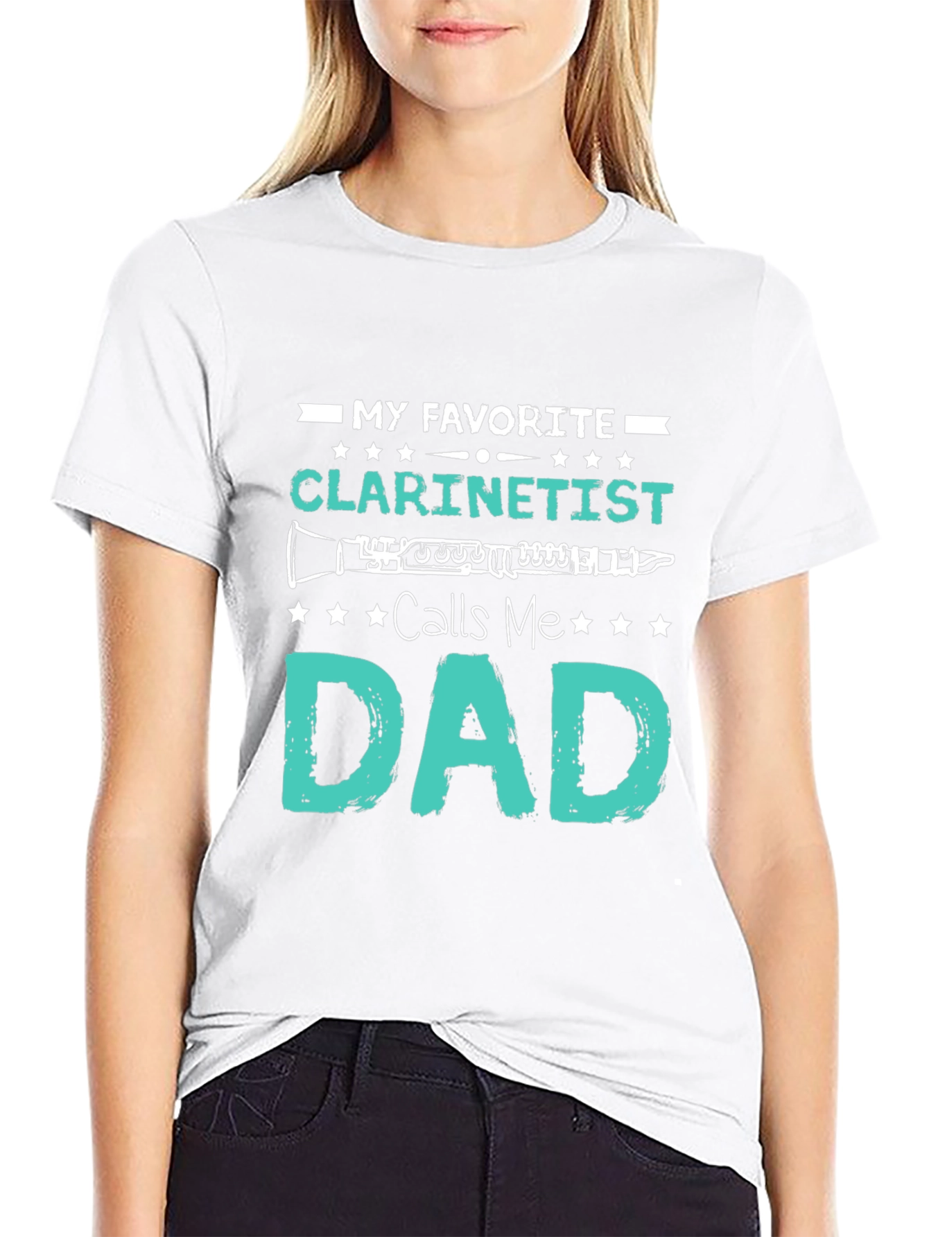 My Favorite Clarinetist Calls Me Dad T-Shirt