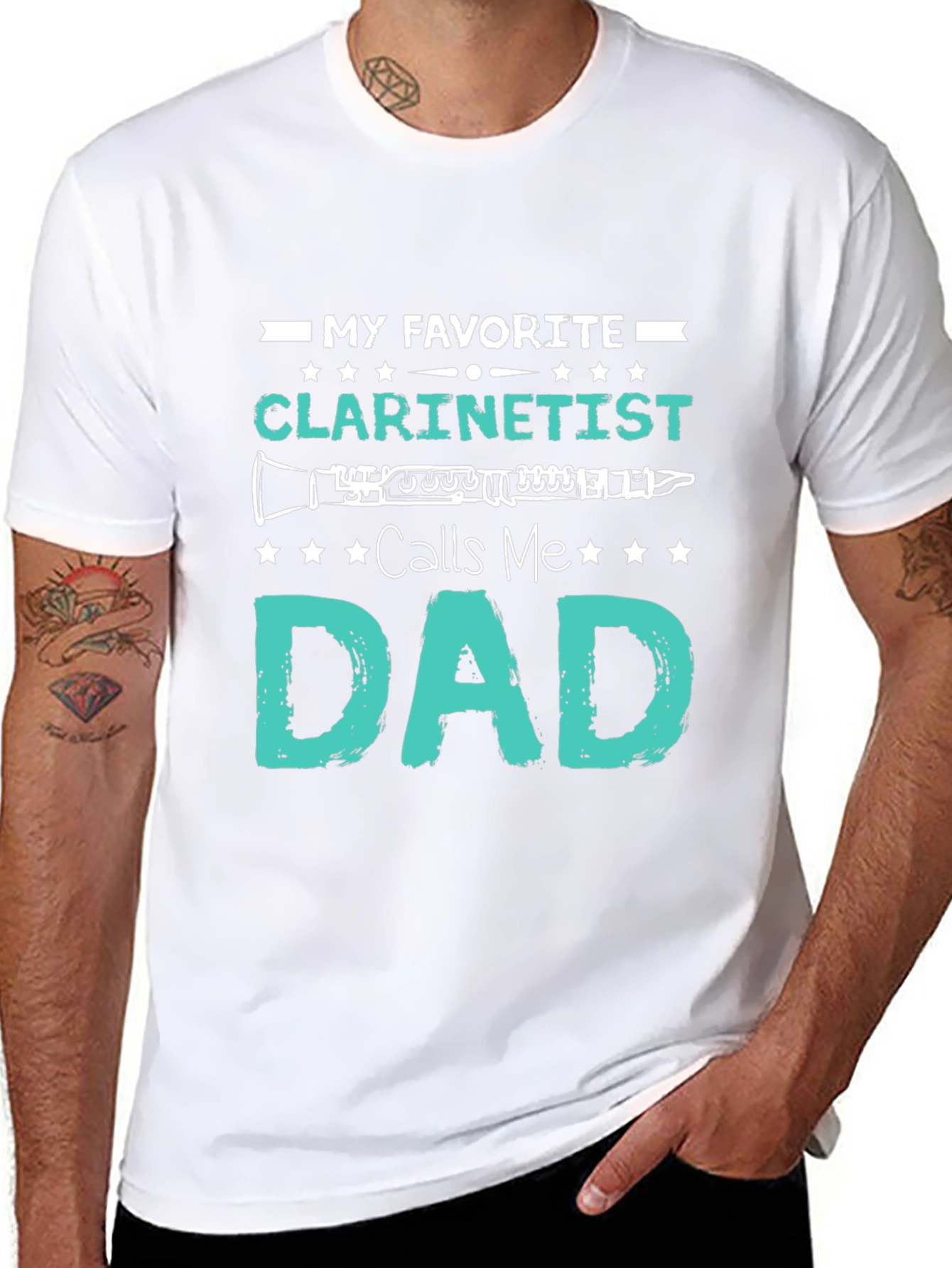 My Favorite Clarinetist Calls Me Dad T-Shirt