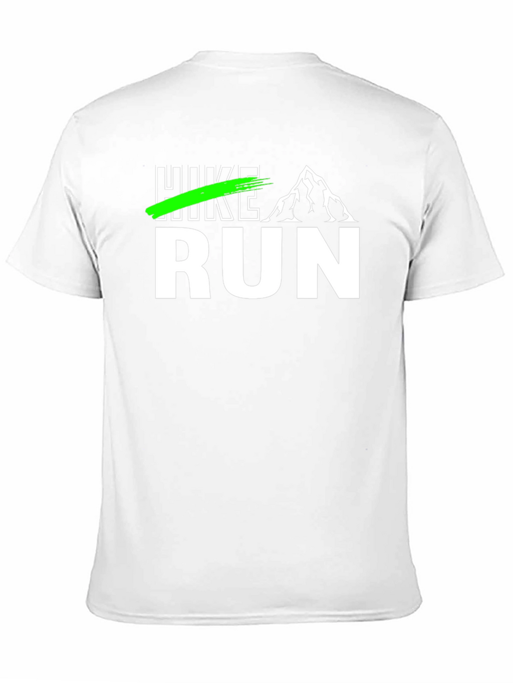 Hike Run Mountain Graphic Tee