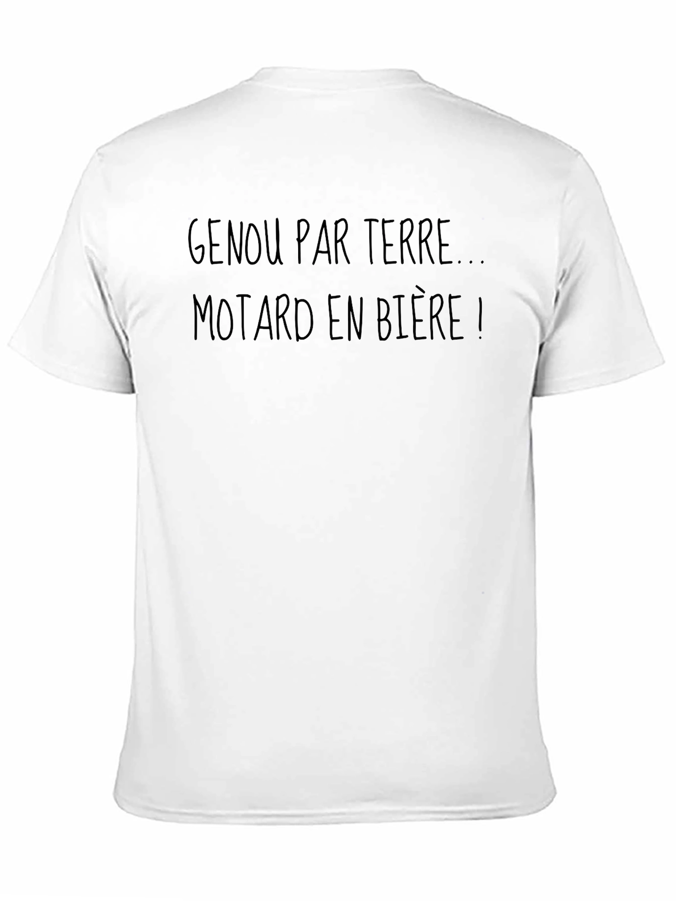Genou par Terre Biker T-Shirt - Black