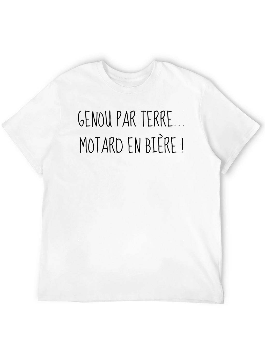 Genou par Terre Biker T-Shirt - Black