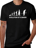Evolution of a Baker Black T-Shirt