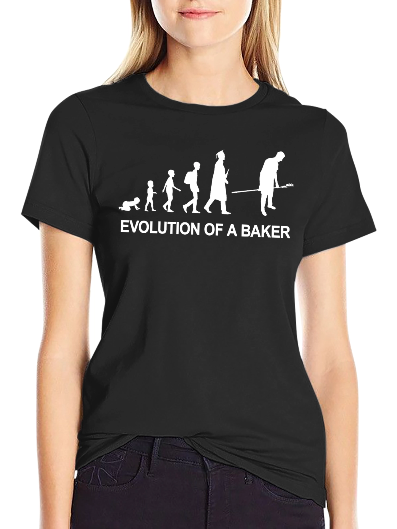 Evolution of a Baker Black T-Shirt