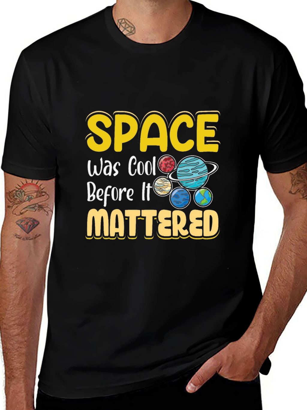 Space Was Cool Before It Mattered T-Shirt