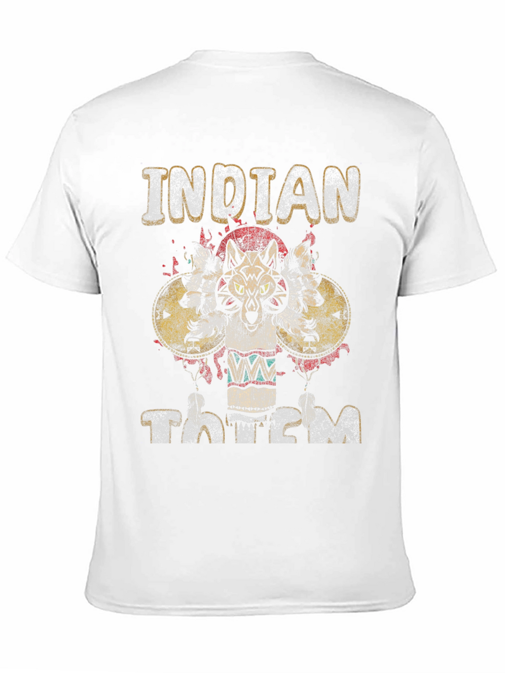 Indian Totem Graphic T-Shirt