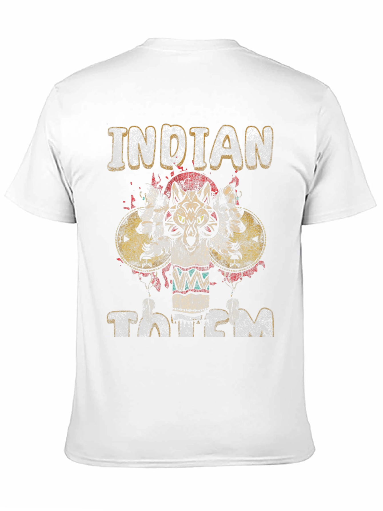 Indian Totem Graphic T-Shirt