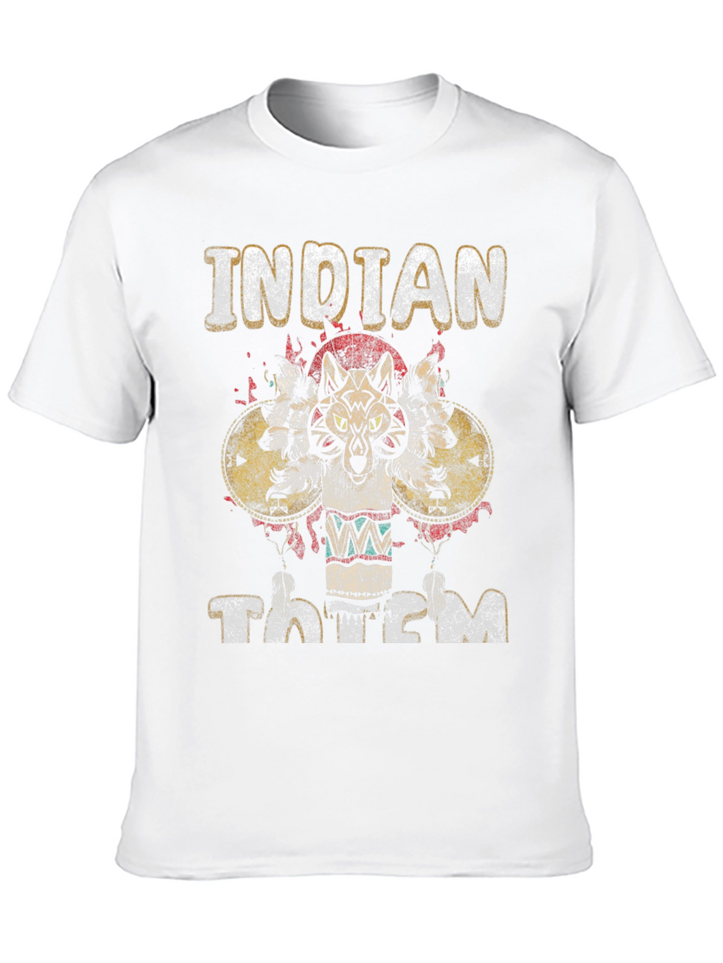 Indian Totem Graphic T-Shirt