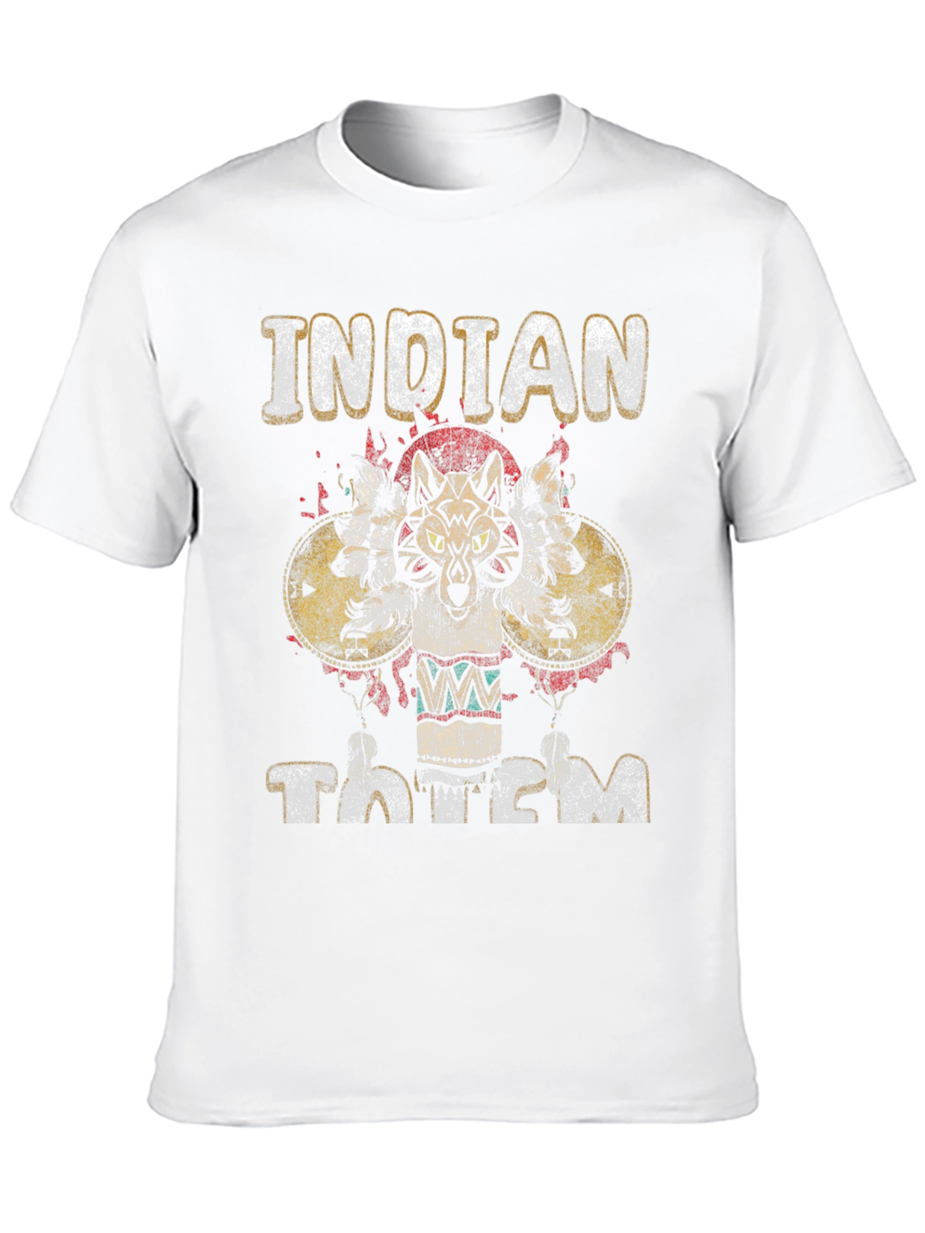 Indian Totem Graphic T-Shirt
