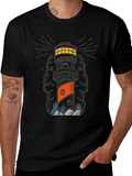 Lighthouse Graphic Tee - Coastal Style