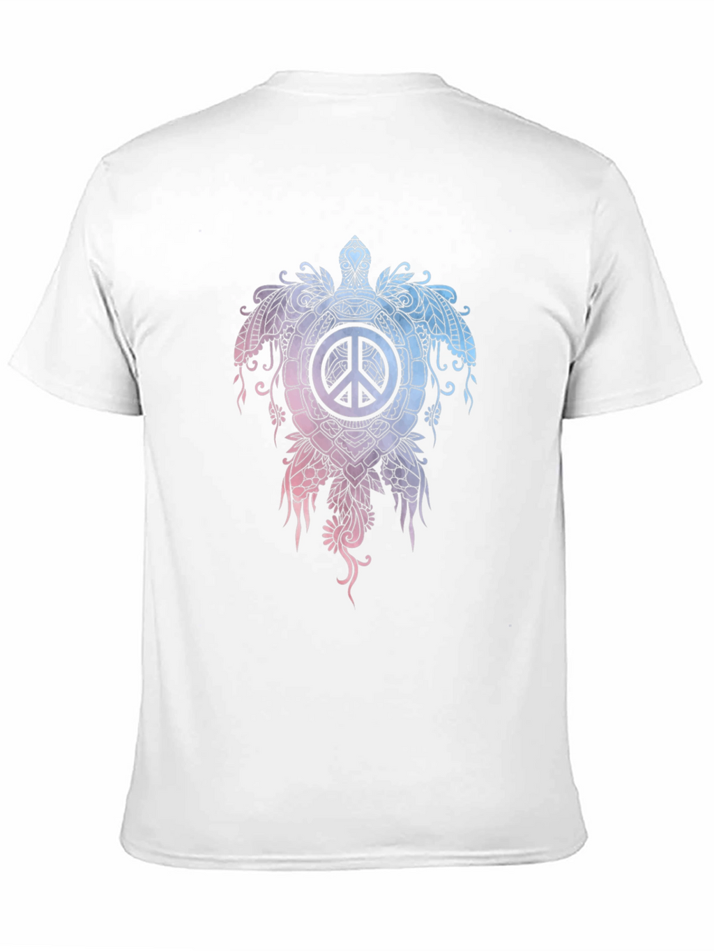 Peace Turtle Black T-Shirt