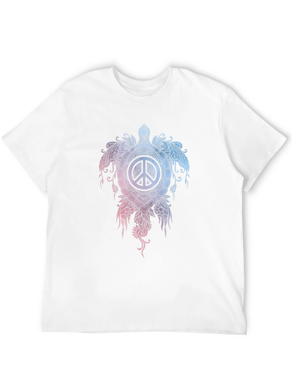 Peace Turtle Black T-Shirt