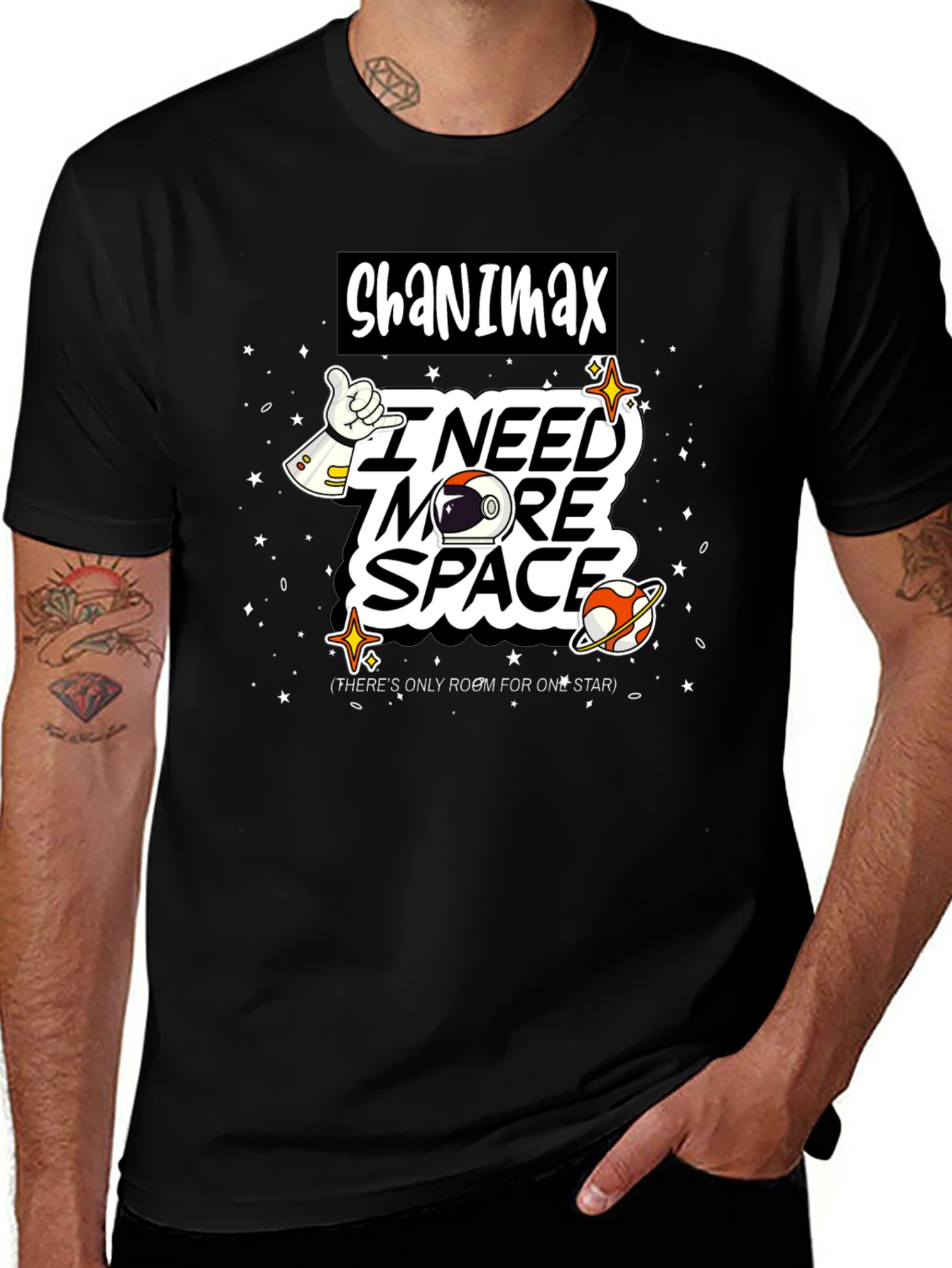 I Need More Space Graphic T-Shirt