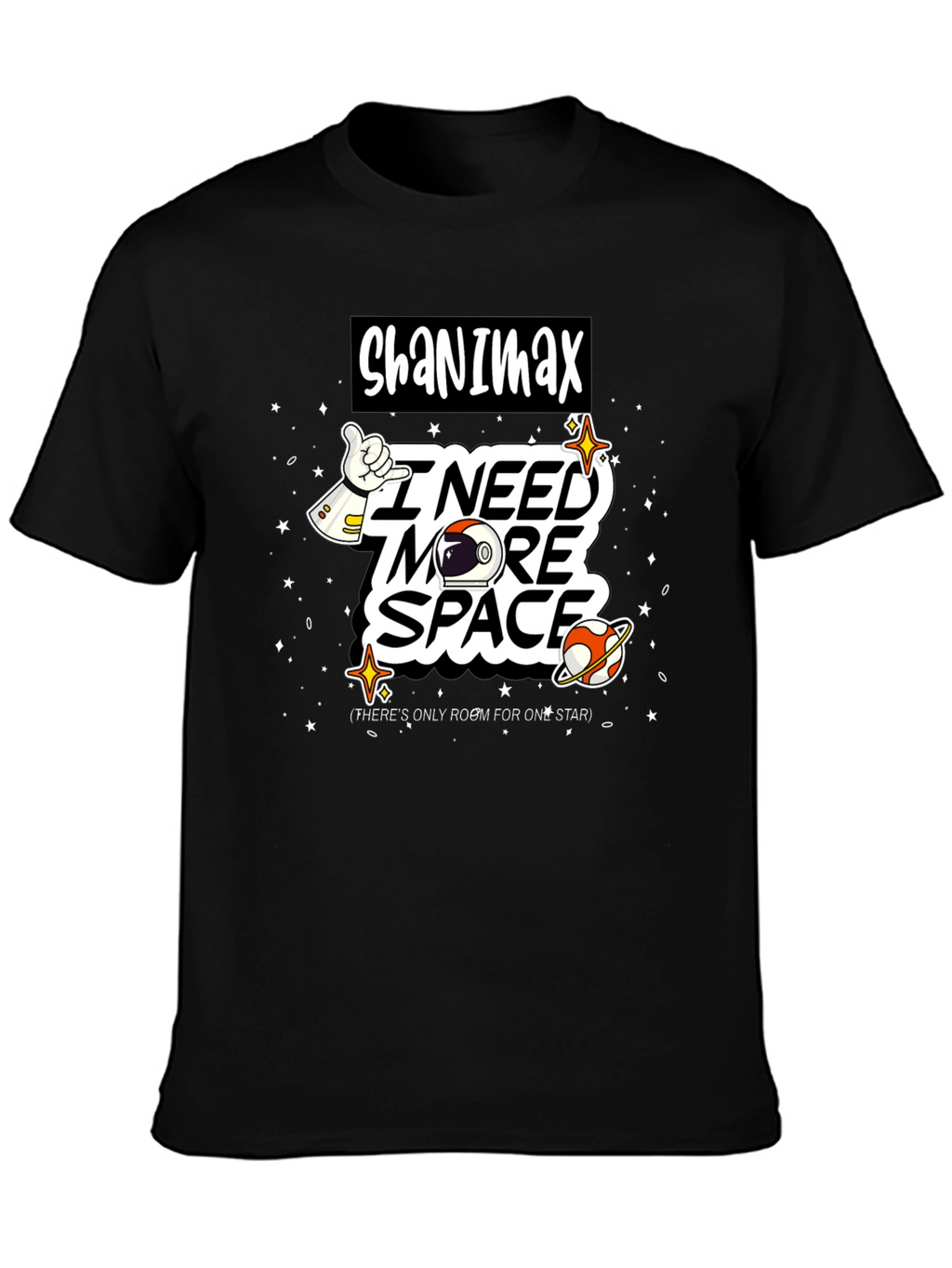 I Need More Space Graphic T-Shirt