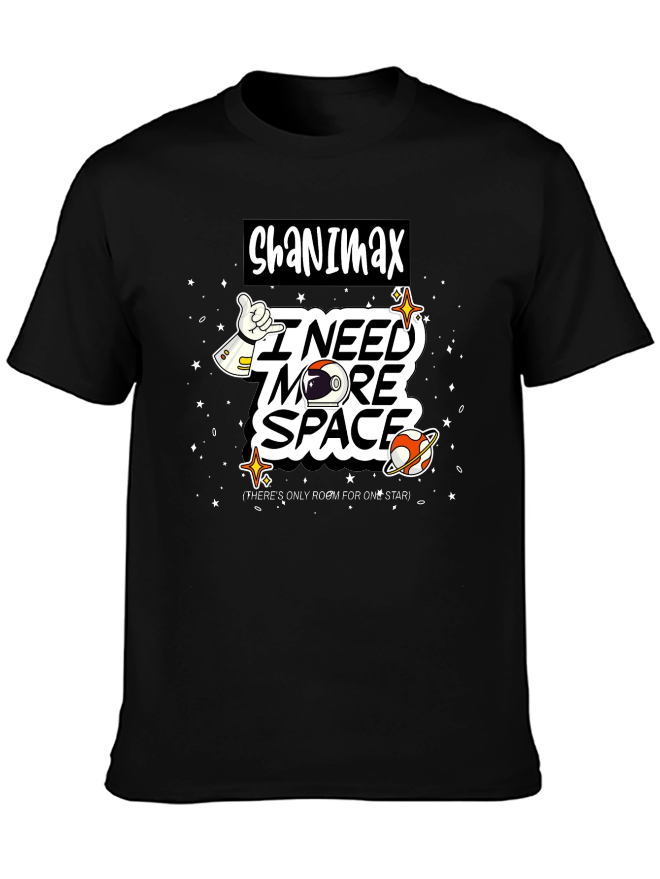I Need More Space Graphic T-Shirt