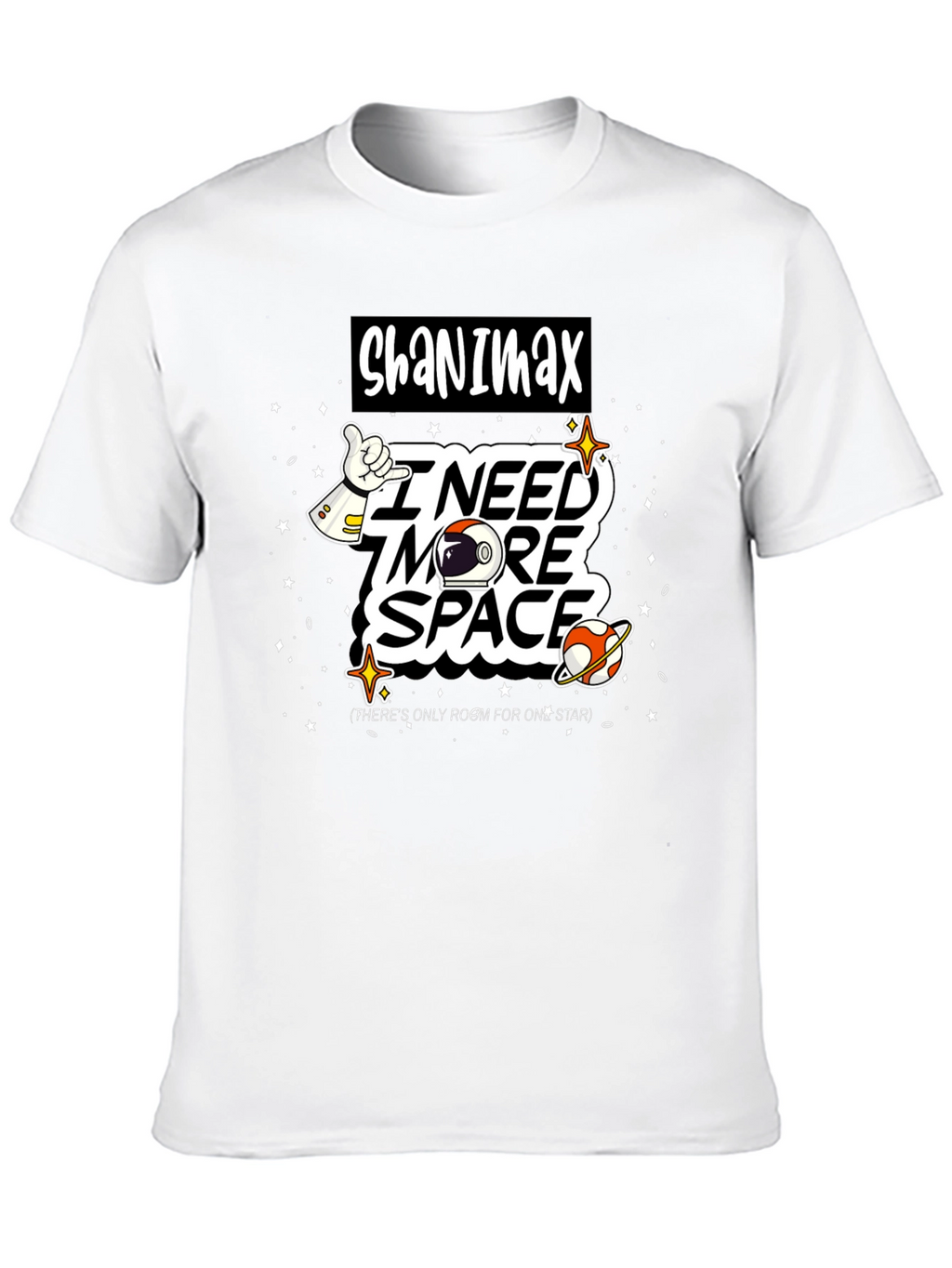 I Need More Space Graphic T-Shirt