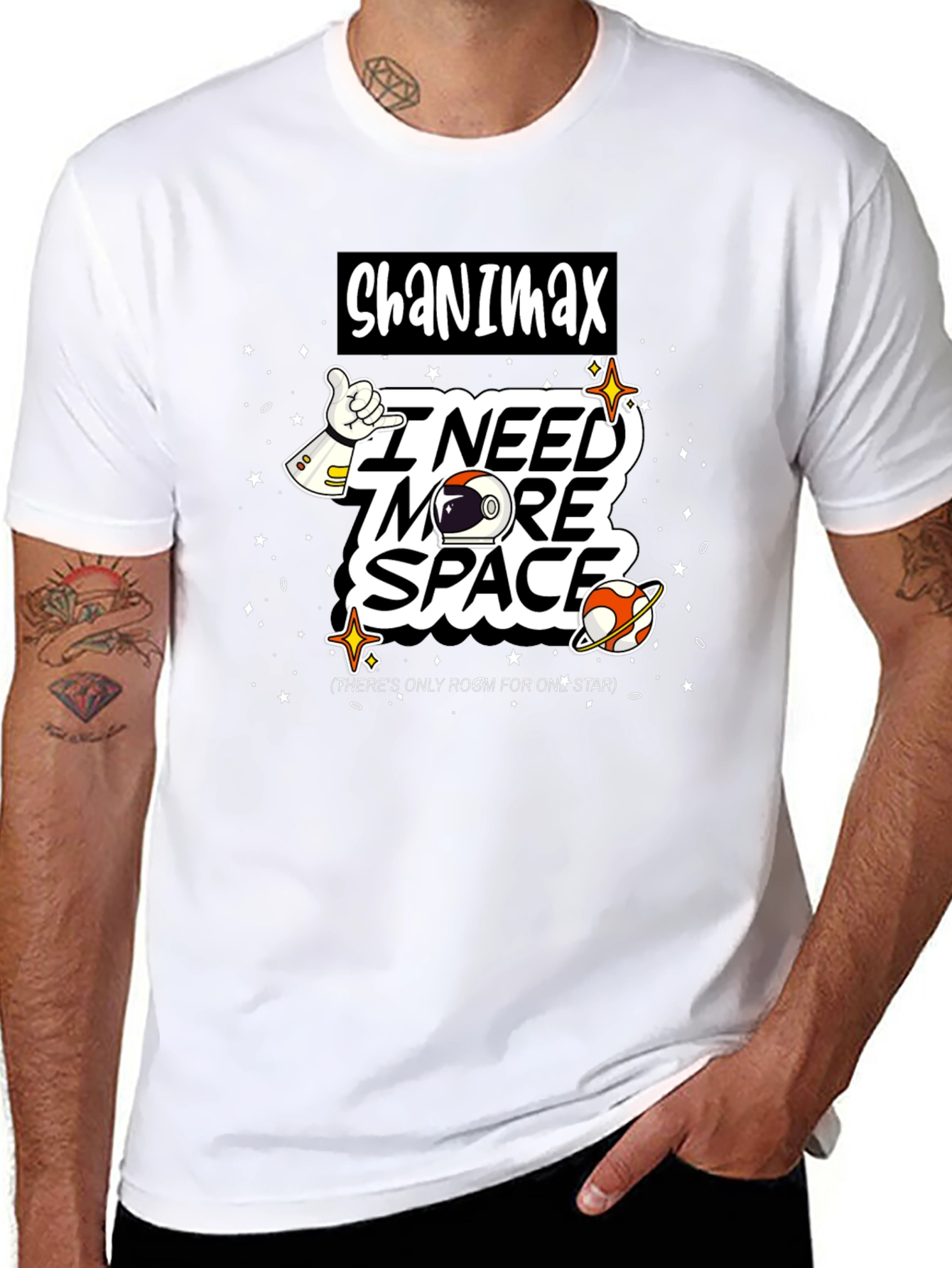 I Need More Space Graphic T-Shirt