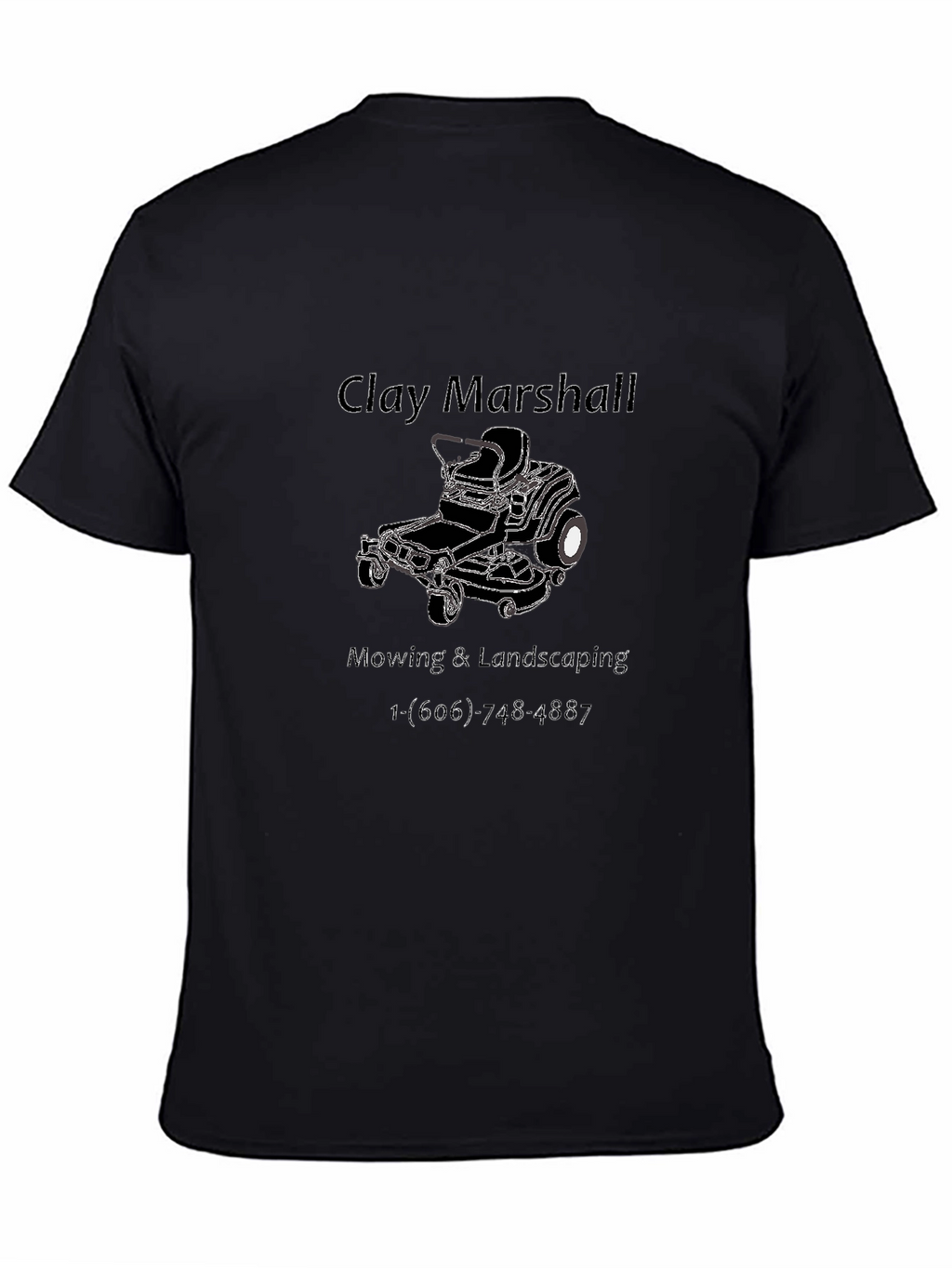 Clay Marshall Mowing T-Shirt