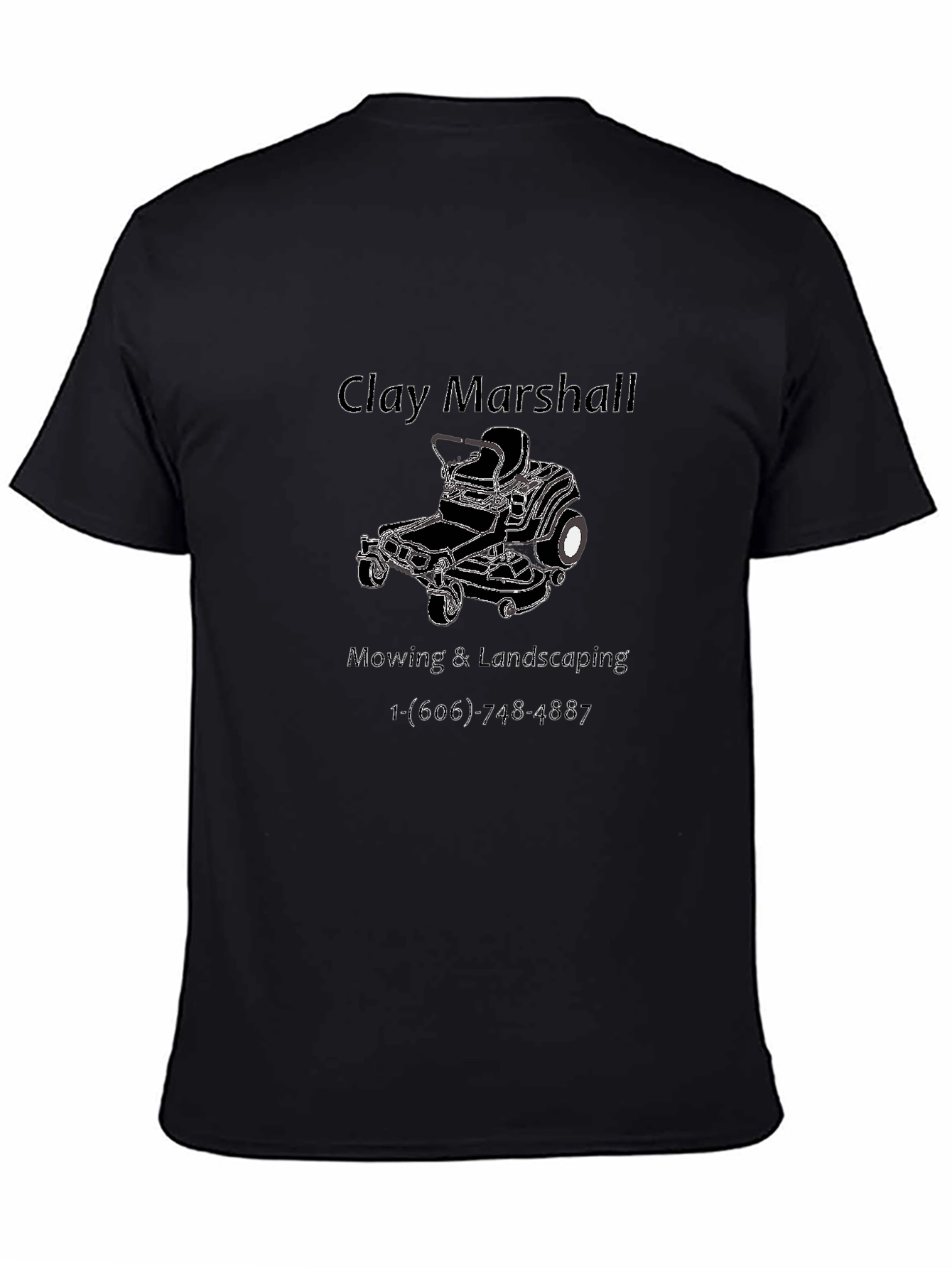 Clay Marshall Mowing T-Shirt