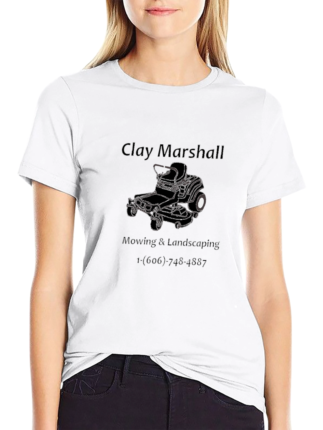 Clay Marshall Mowing T-Shirt