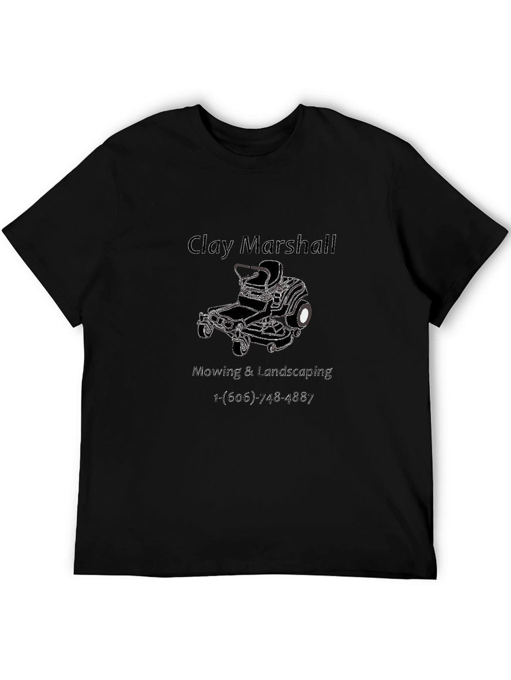Clay Marshall Mowing T-Shirt