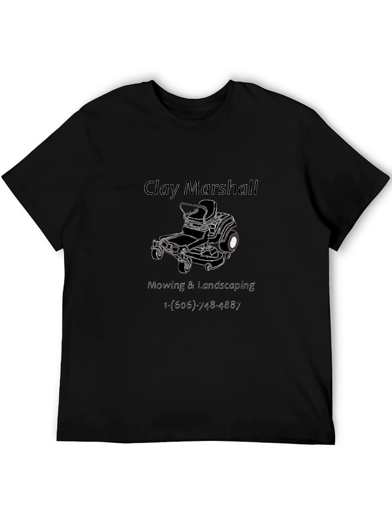Clay Marshall Mowing T-Shirt