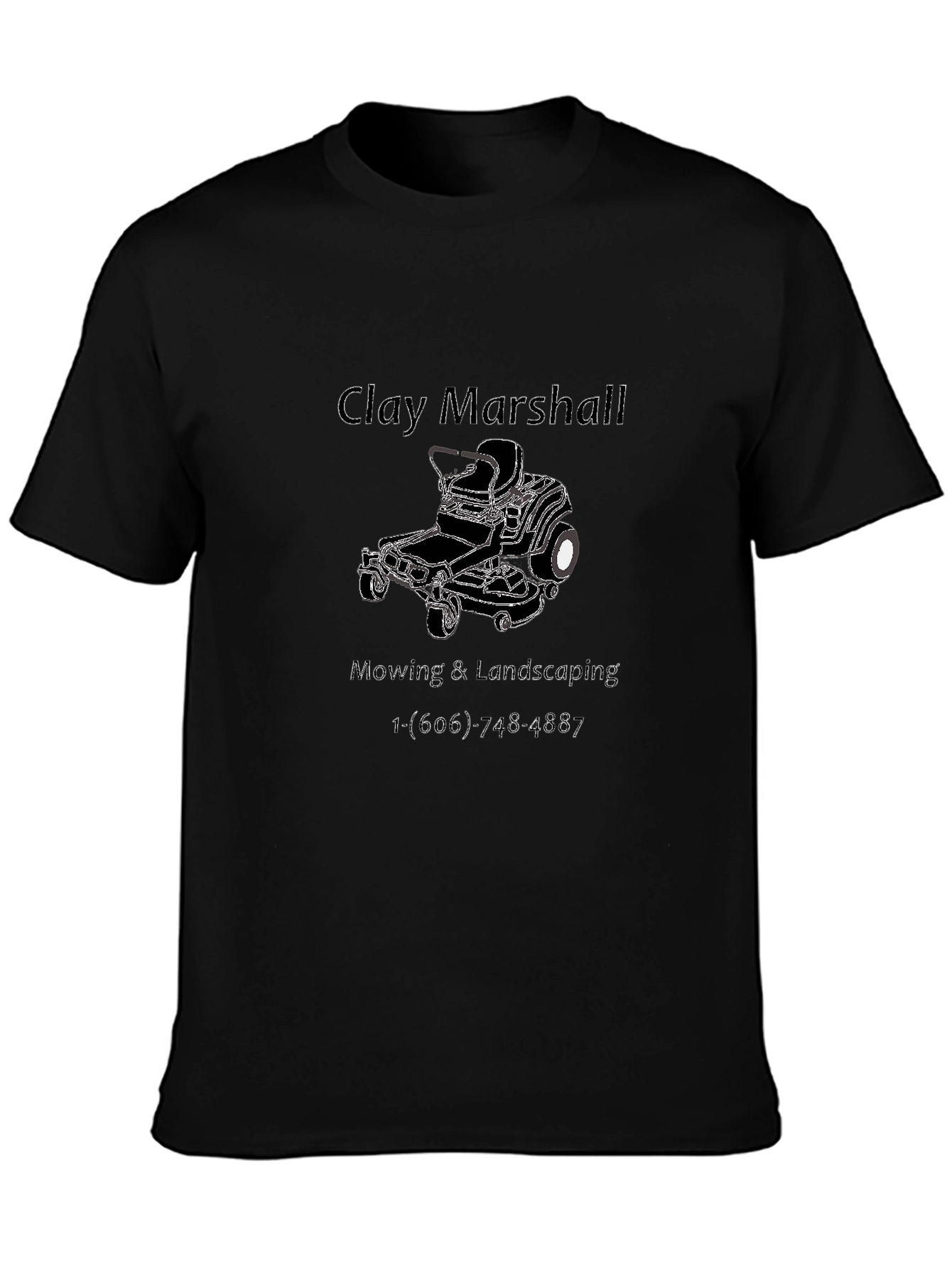 Clay Marshall Mowing T-Shirt