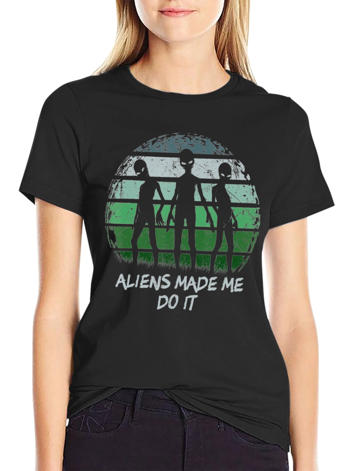 Aliens Made Me Do It Graphic T-Shirt