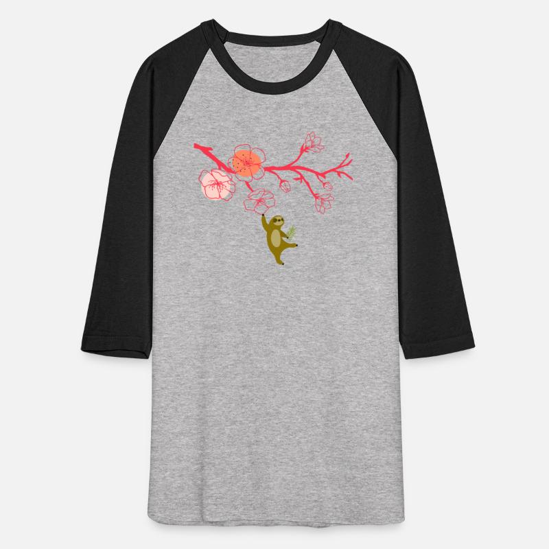 Japanese cherry blossoms and sloth