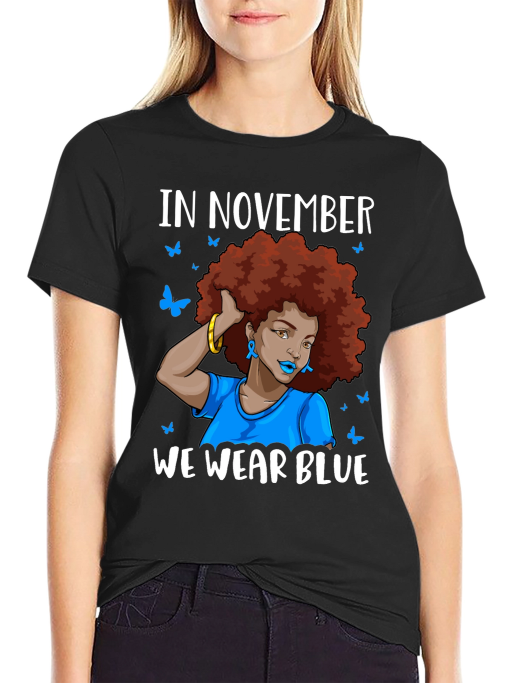 In November We Wear Blue T-Shirt
