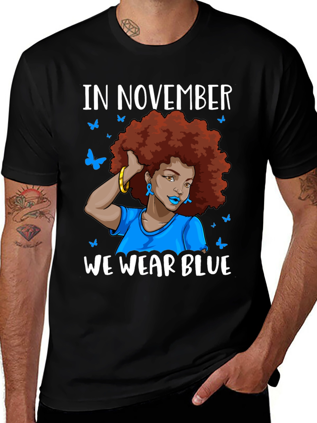 In November We Wear Blue T-Shirt