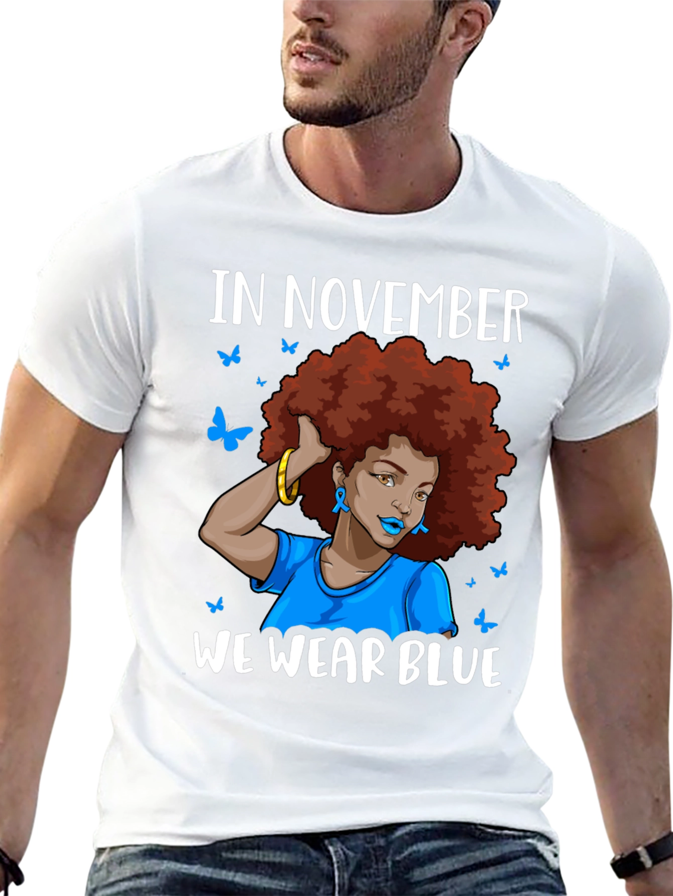 In November We Wear Blue T-Shirt