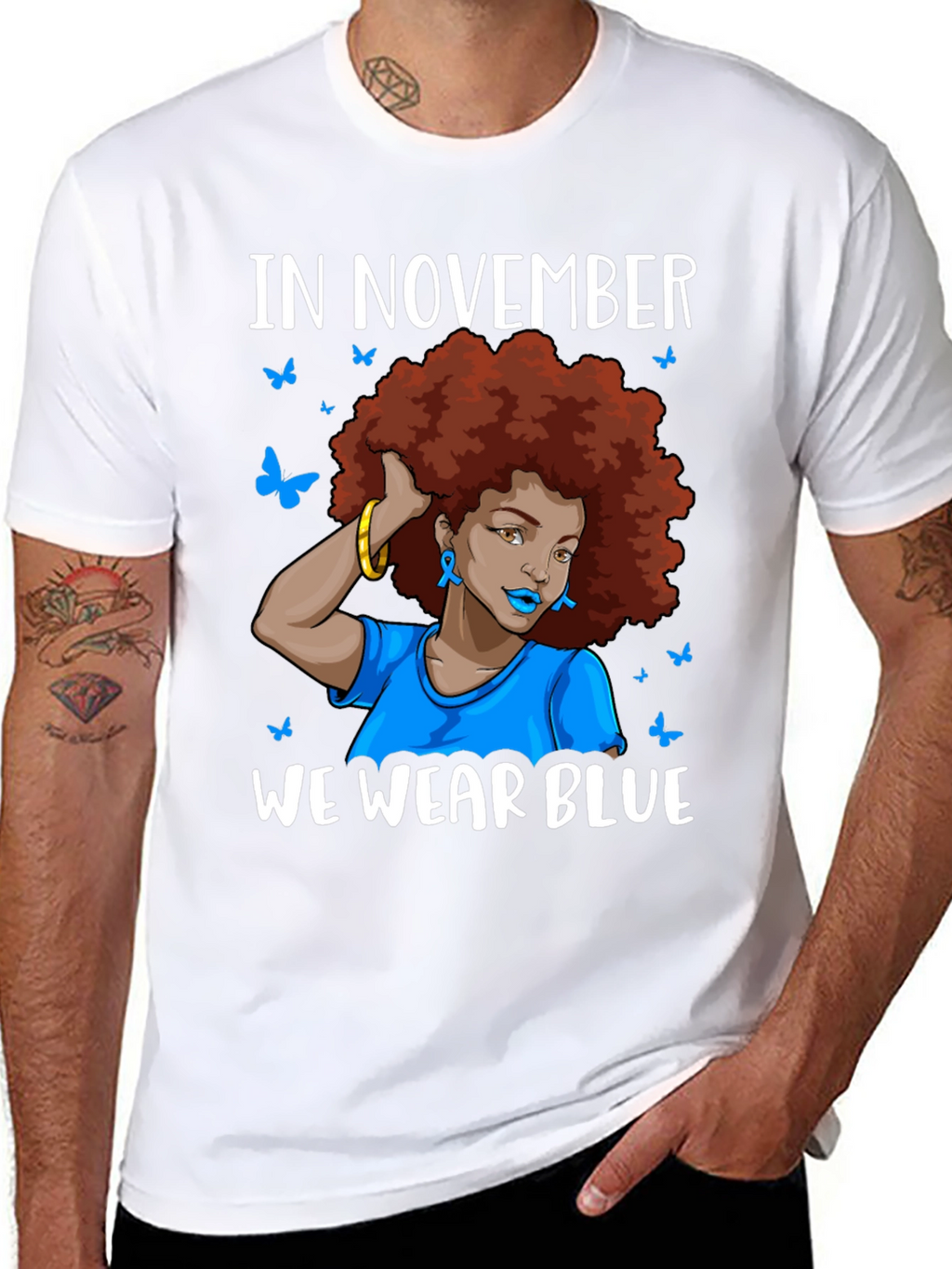 In November We Wear Blue T-Shirt