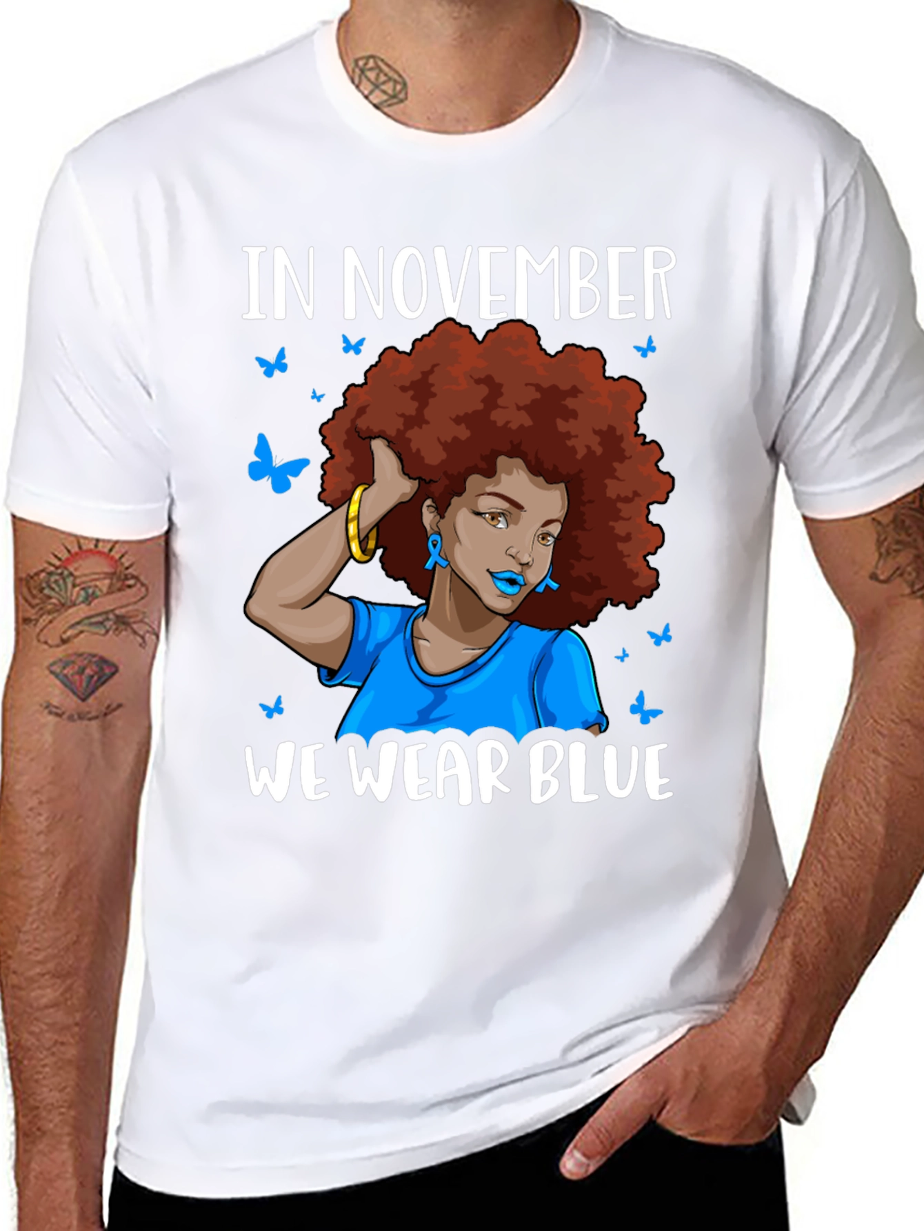 In November We Wear Blue T-Shirt