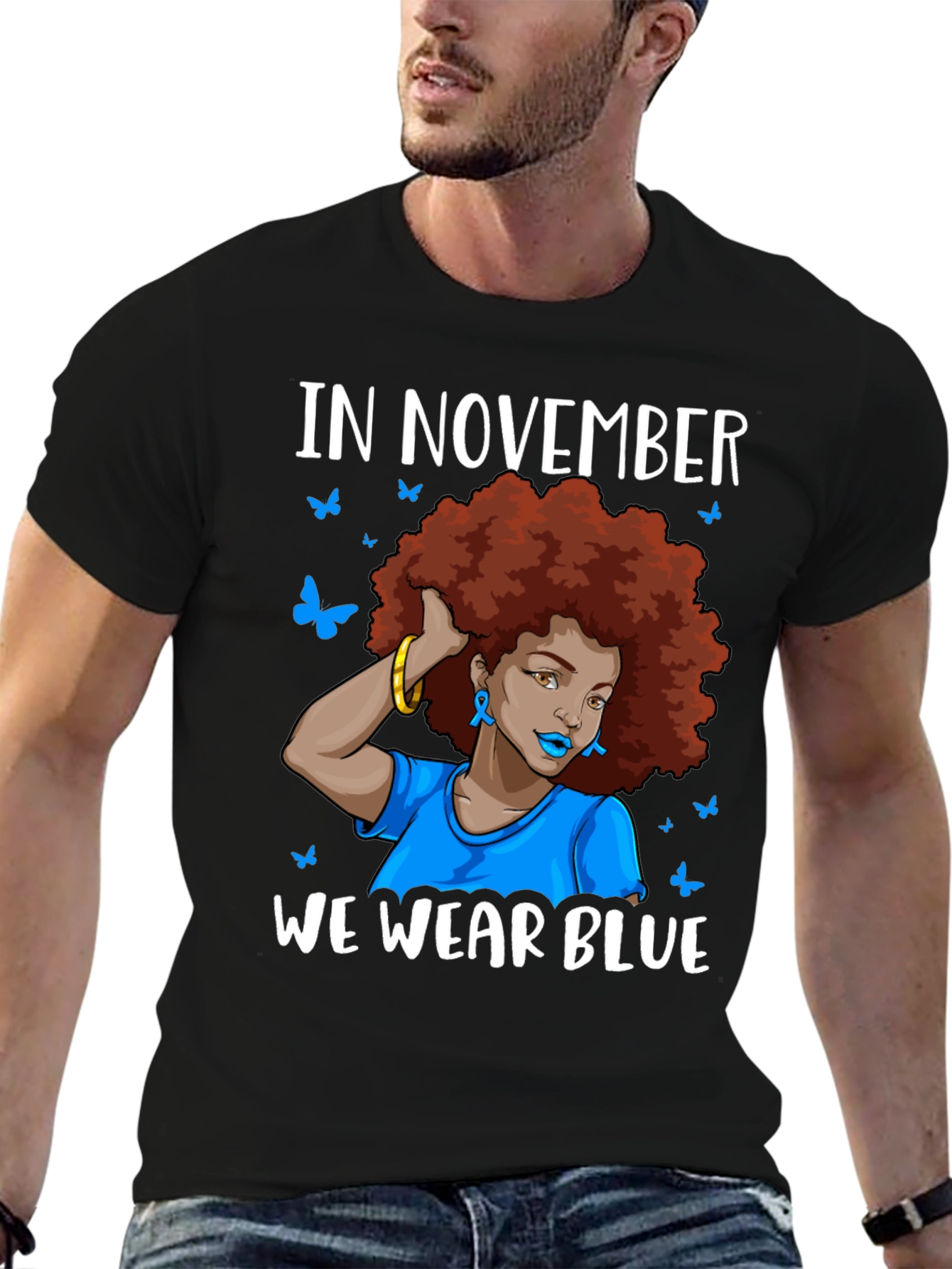 In November We Wear Blue T-Shirt