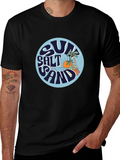 Sun Salt Sand Graphic Tee - Black