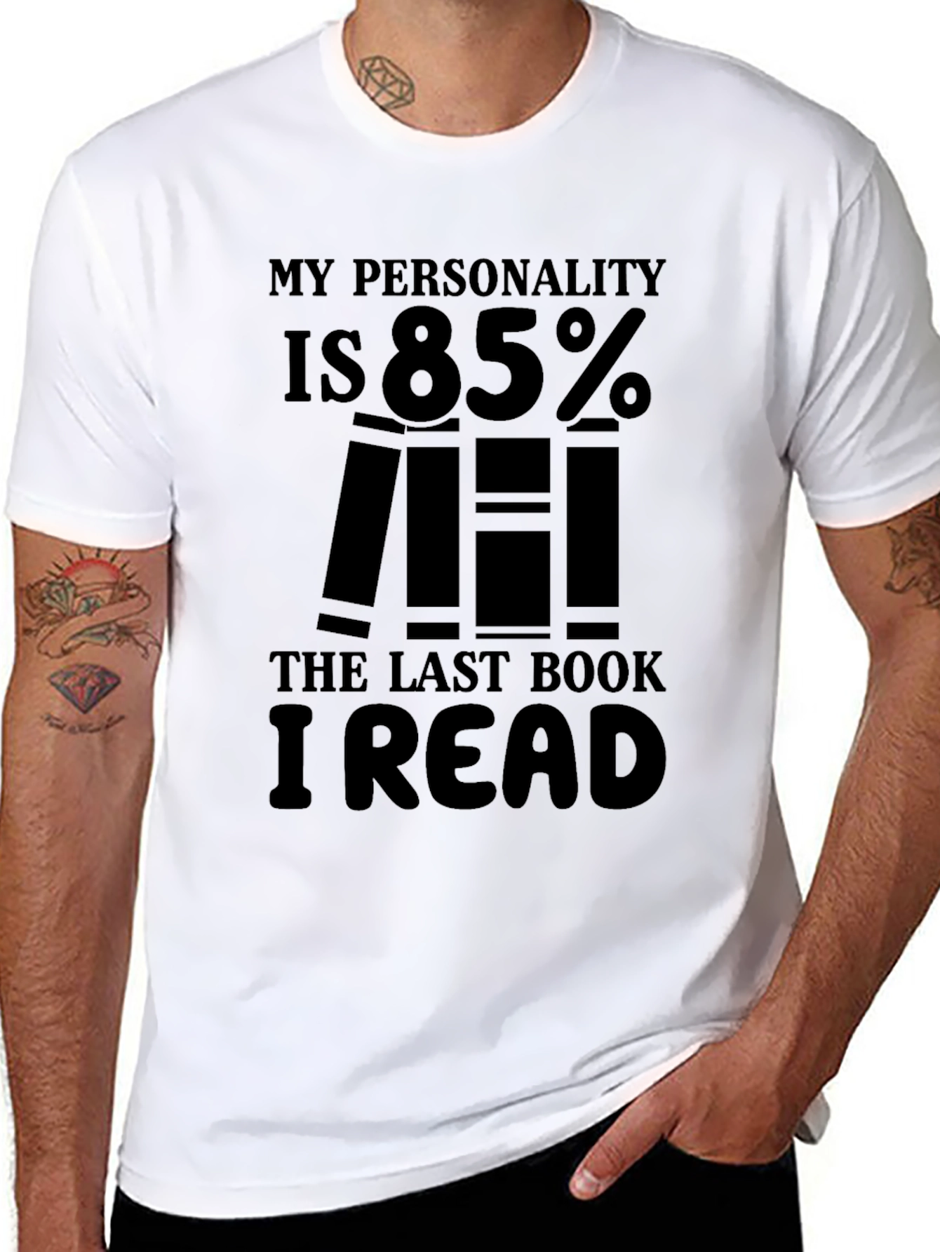 My Personality is 85% the Last Book I Read - T-Shirt