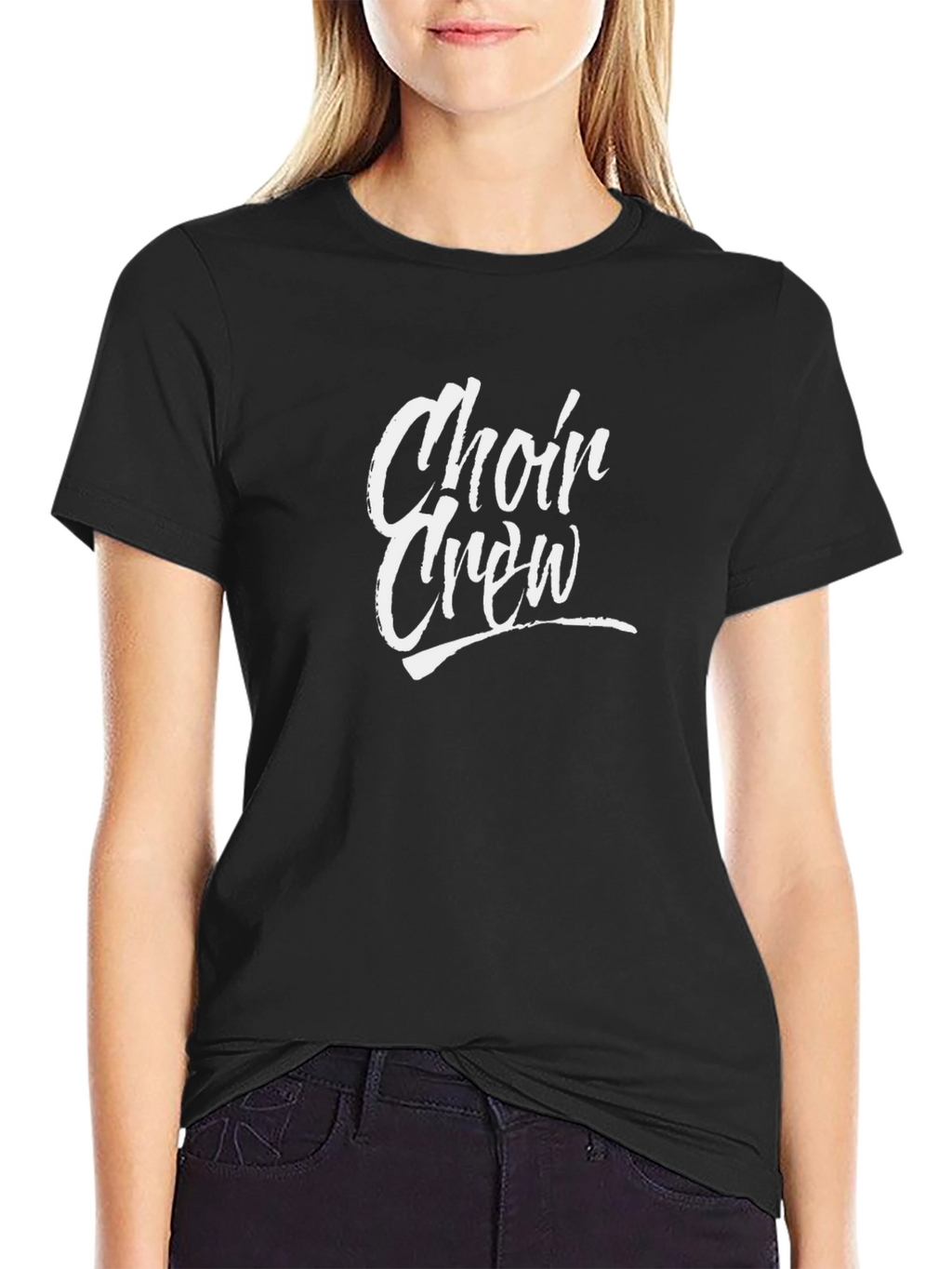 Choir Crew T-Shirt - Black