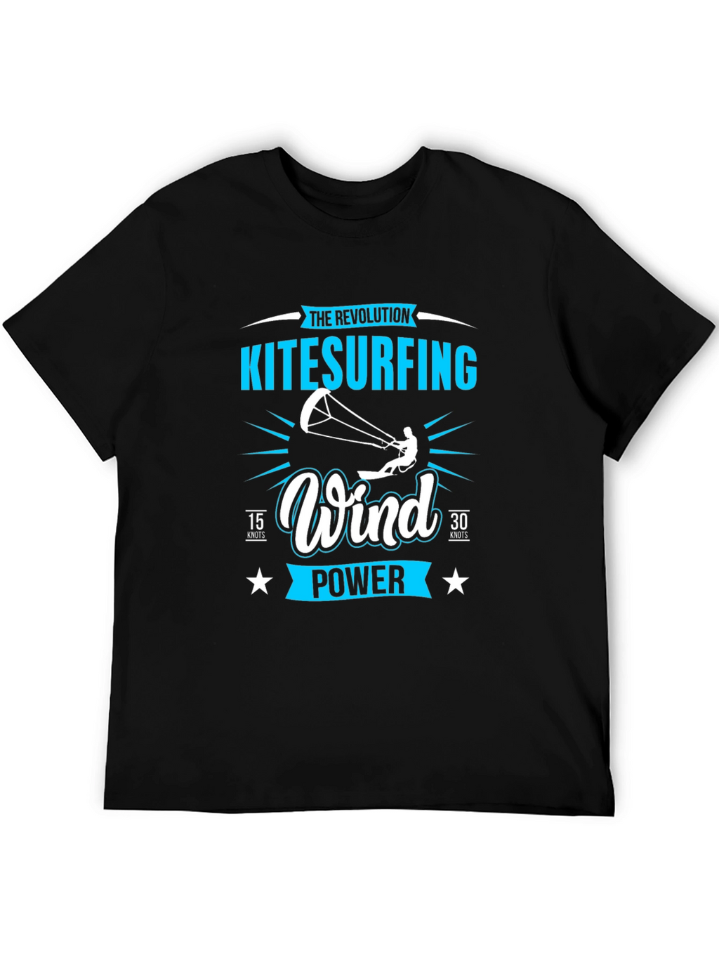 Kitesurfing Revolution Wind Power T-Shirt