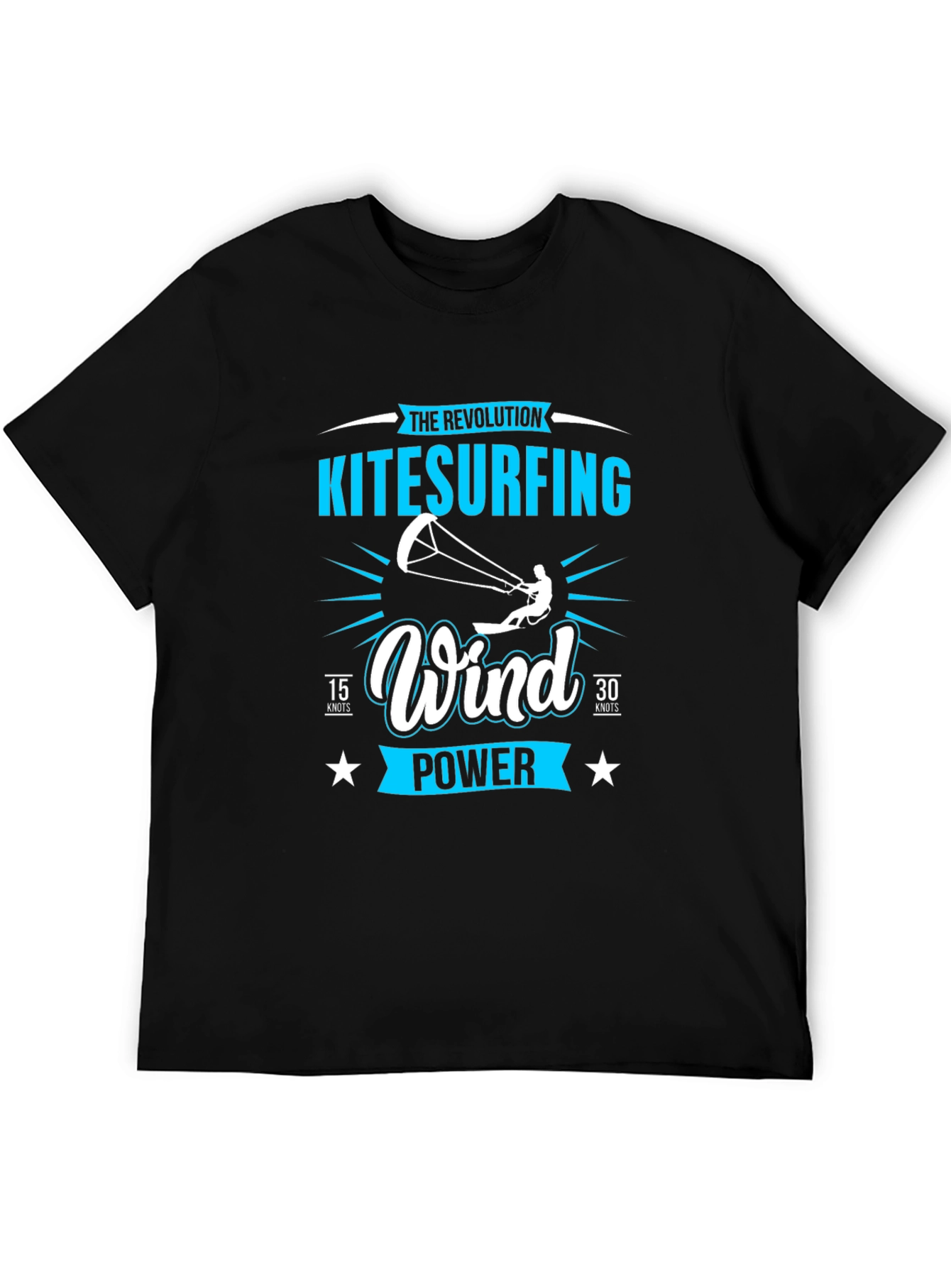 Kitesurfing Revolution Wind Power T-Shirt